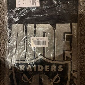 Raiders Black and Gray T-Shirt